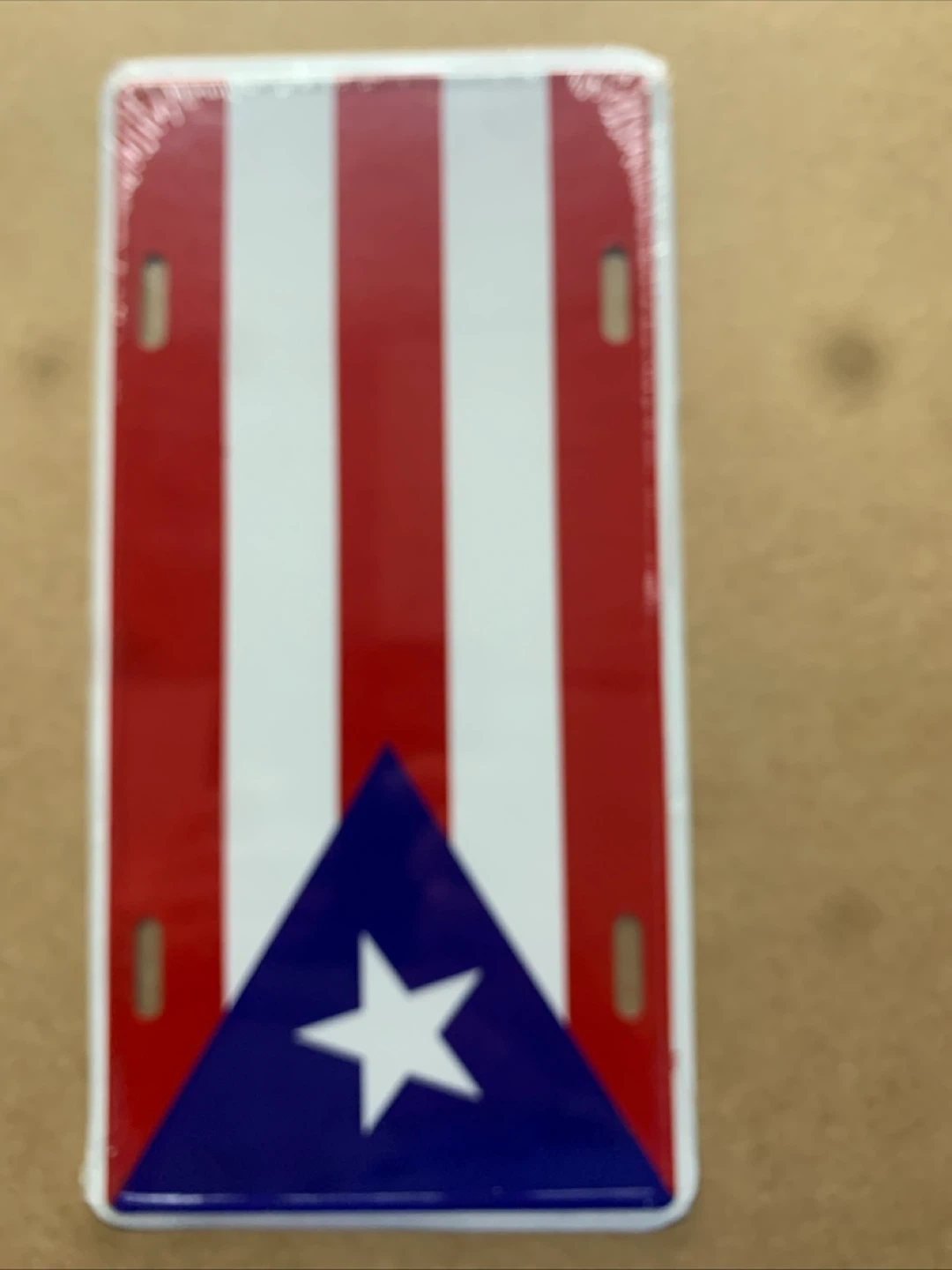 Puerto Rico Flag License Plate - photo 2