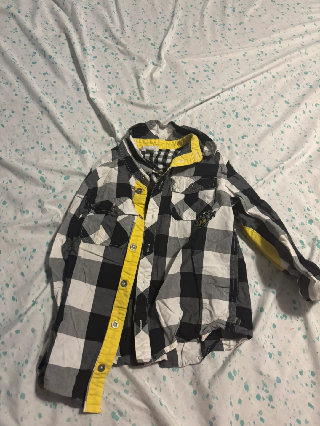 Petit Lem Plaid Button-Up Shirt - Size 6