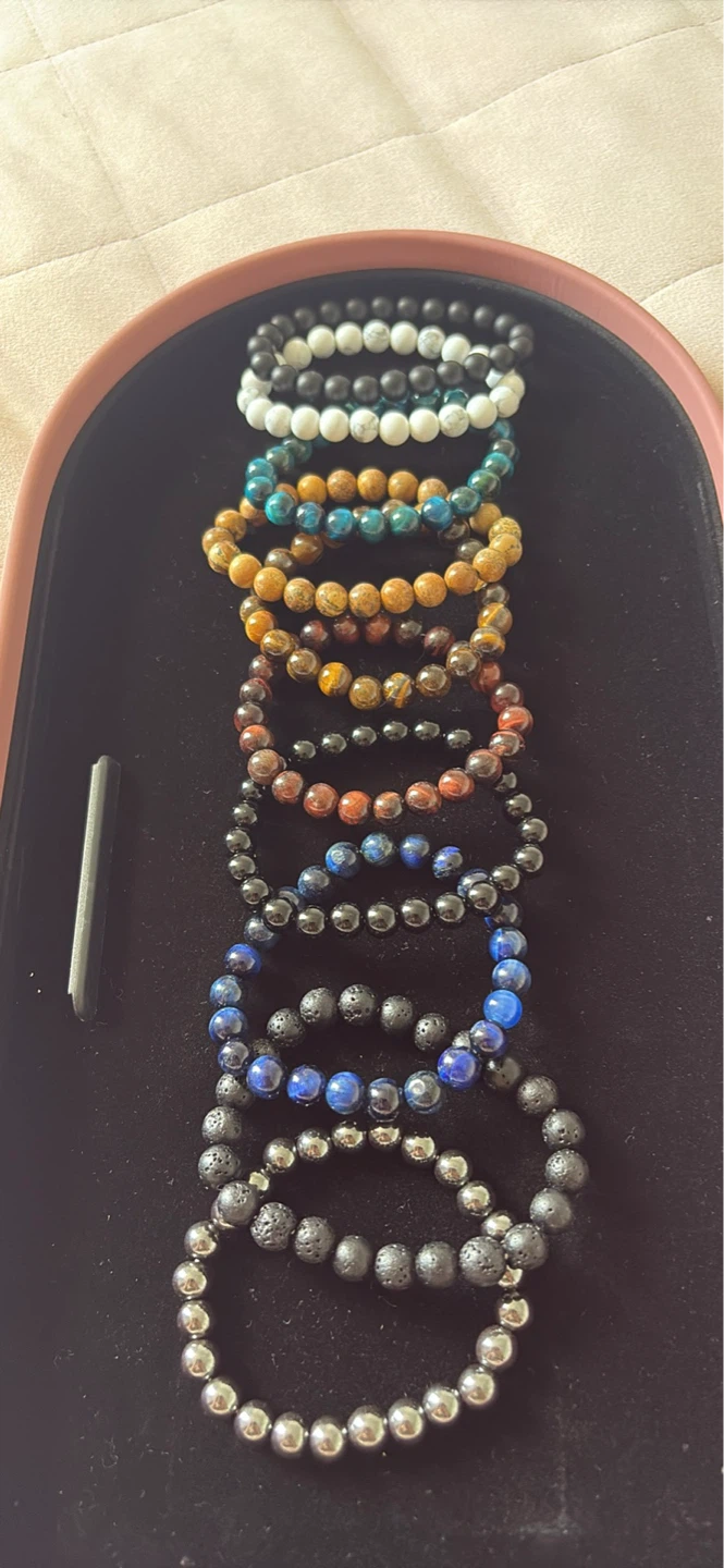Natural stone bracelet - photo 3