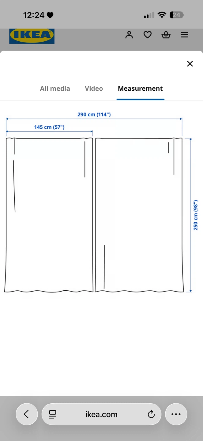 Beige curtains 6 pieces and 4 pieces white sheer - photo 4