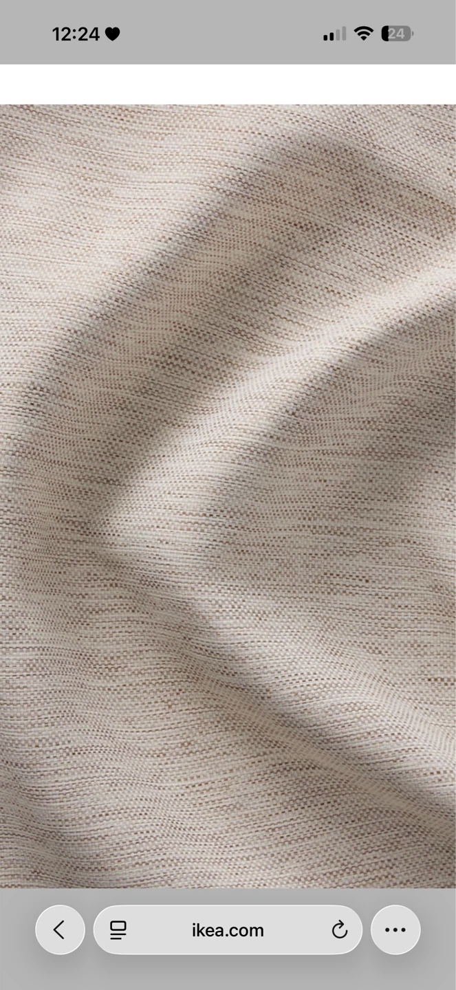 Beige curtains 6 pieces and 4 pieces white sheer - photo 5
