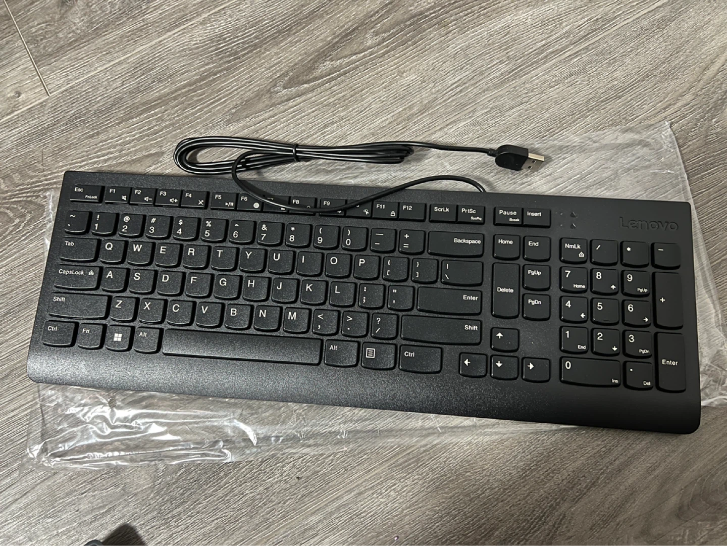 Lenovo Wired USB Keyboard