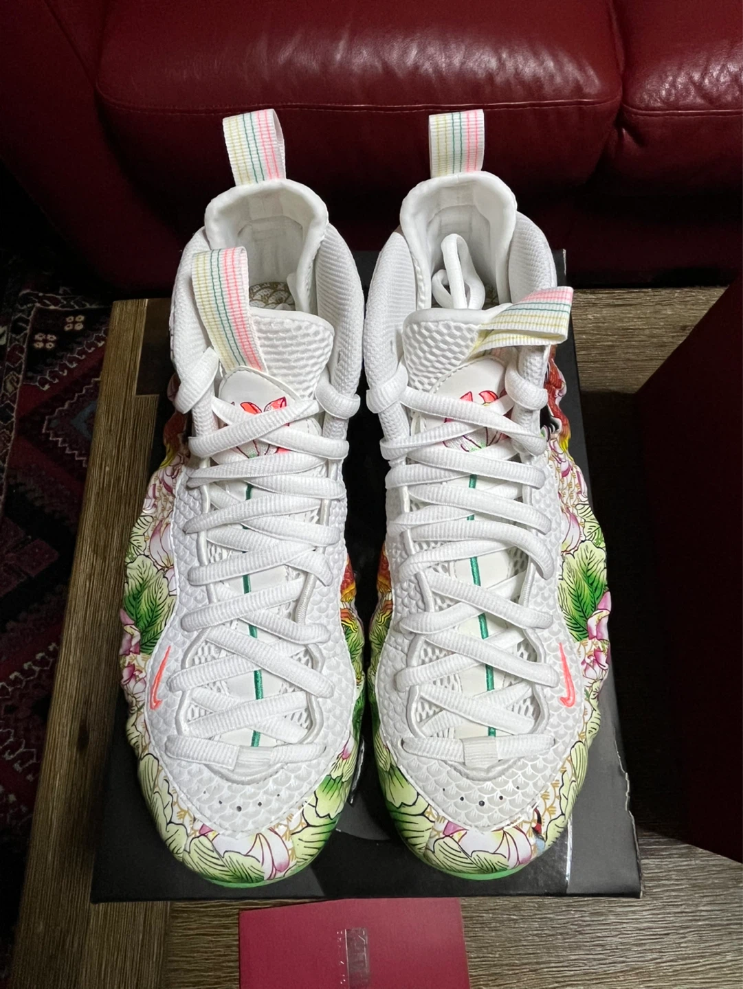 Nike Air Foamposite One Premium Tianjin Lotus Floral Size 8.5 - photo 5