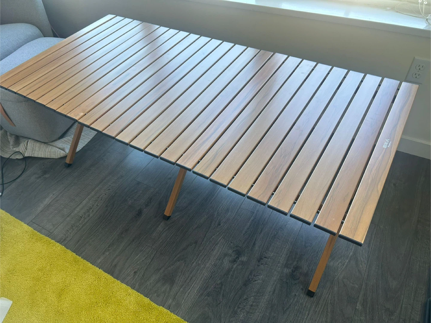 Portable Aluminum Camping Table – Extra Large 149cm (NEW)
