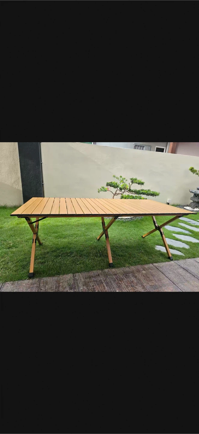 Portable Aluminum Camping Table – Extra Large 149cm (NEW) - photo 3