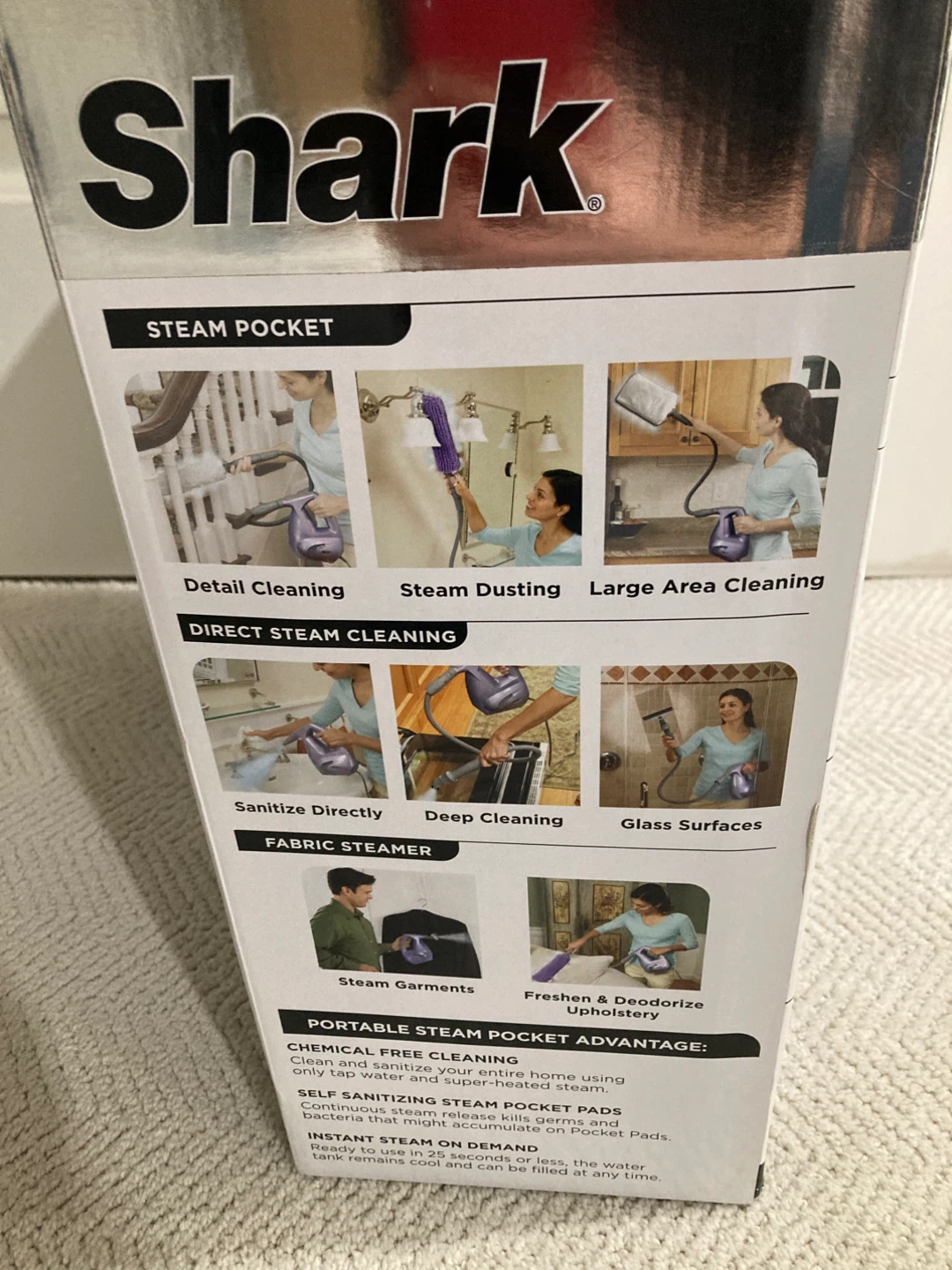Shark Portable Steam Pocket System - photo 3