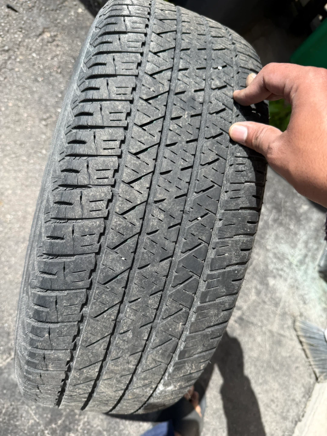 Firestone FR710 Tire with Chevy Rim