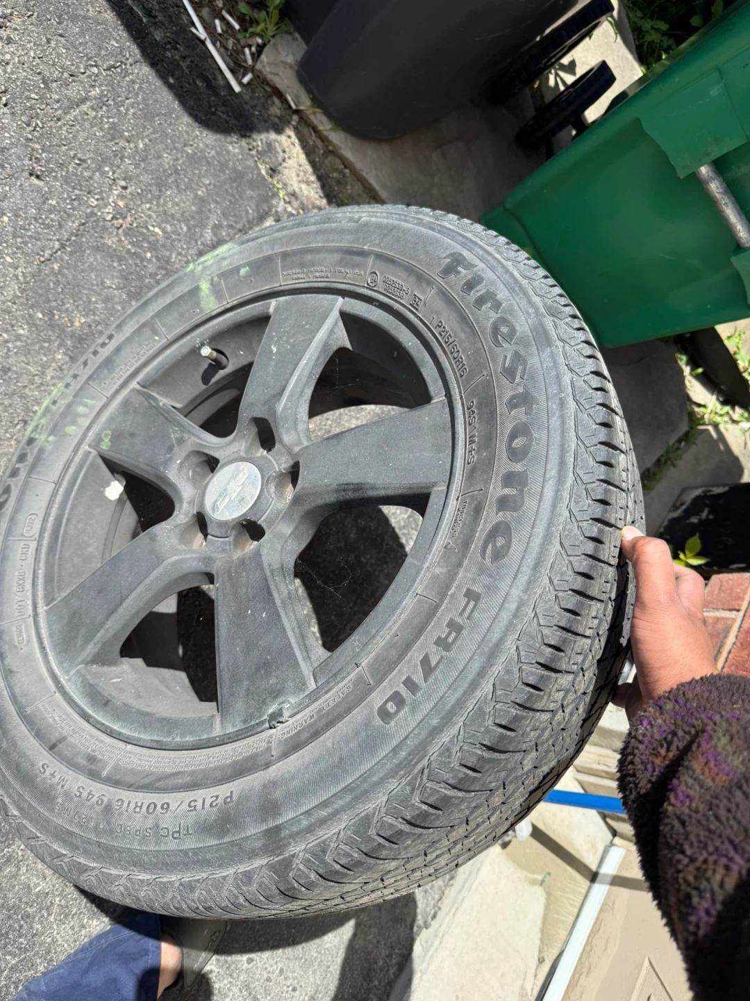 Firestone FR710 Tire with Chevy Rim - photo 2
