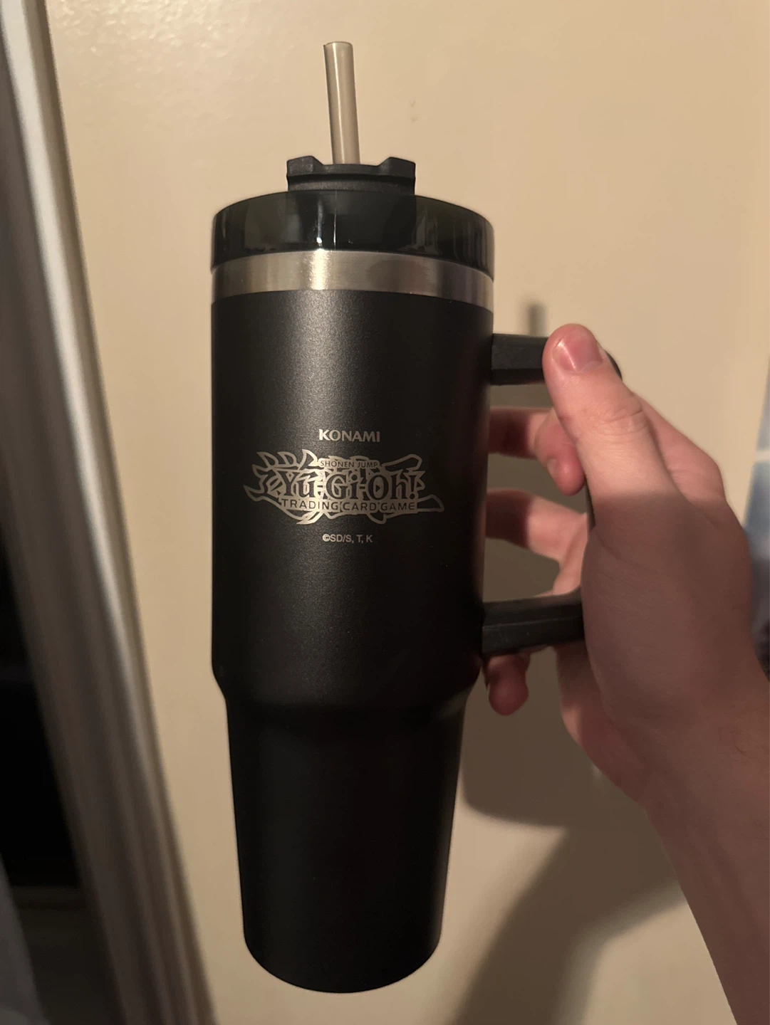 Yu-Gi-Oh! Tumbler with Straw