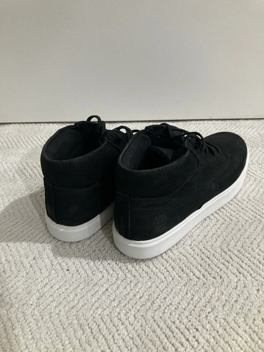 Timberland Emerson Street Mid Lace Sneaker Black Nubuck Size 10 - photo 5
