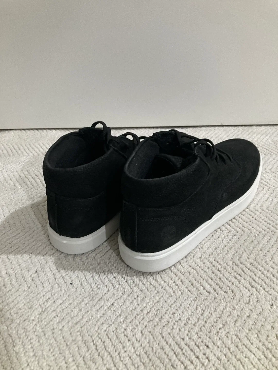 Timberland Emerson Street Mid Lace Sneaker Black Nubuck Size 10 - photo 5