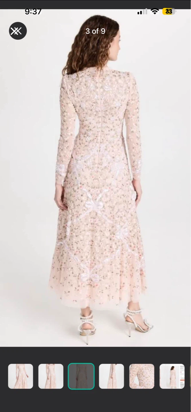 Needle & Thread Embellished Tulle Dress - photo 3