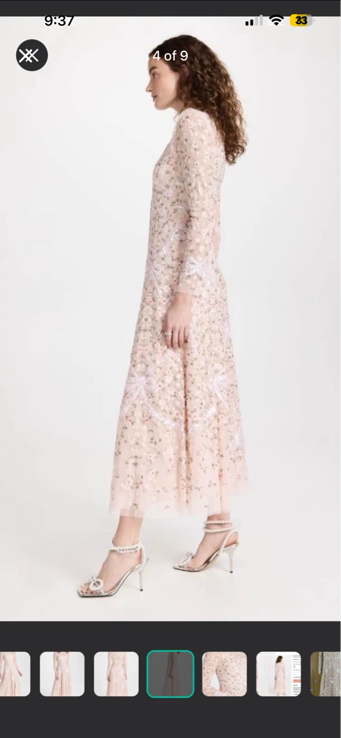 Needle & Thread Embellished Tulle Dress - photo 4