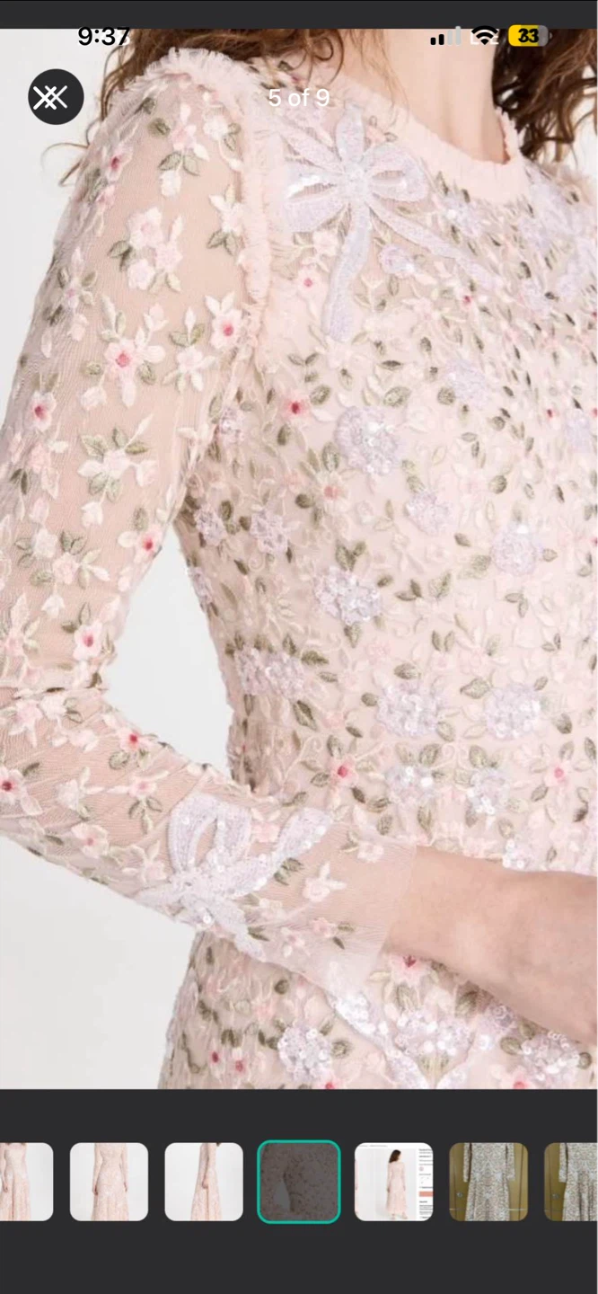 Needle & Thread Embellished Tulle Dress - photo 5
