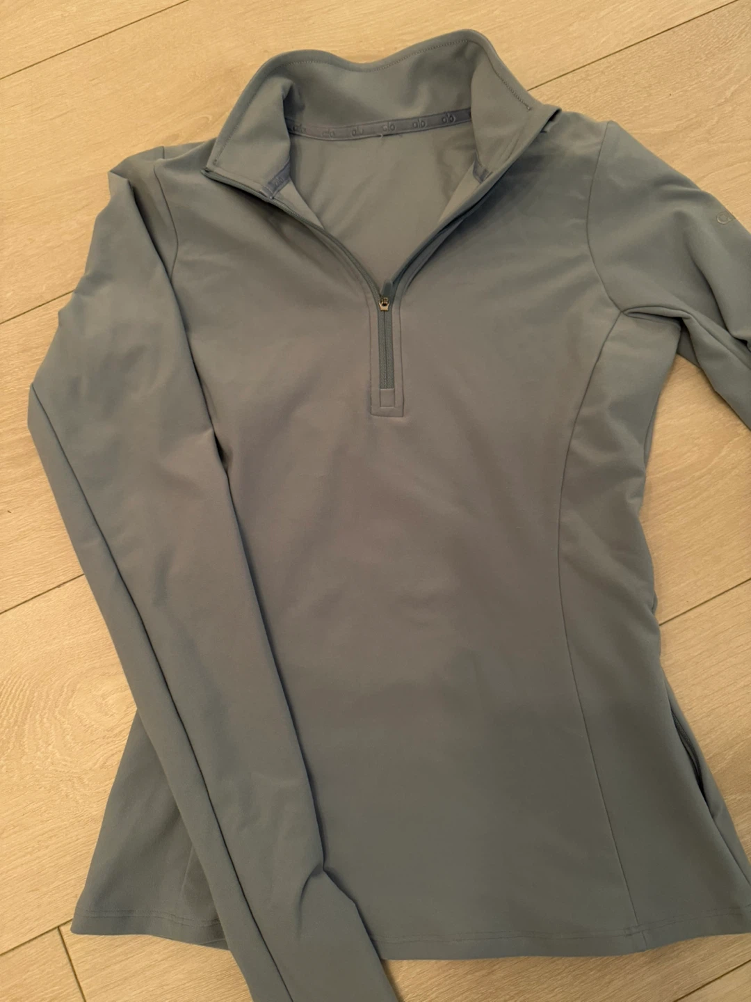 Light Blue Athletic 1/4 Zip Pullover xs worn once