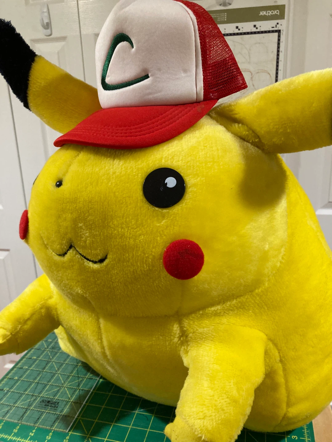 Large Plush Pikachu Toy