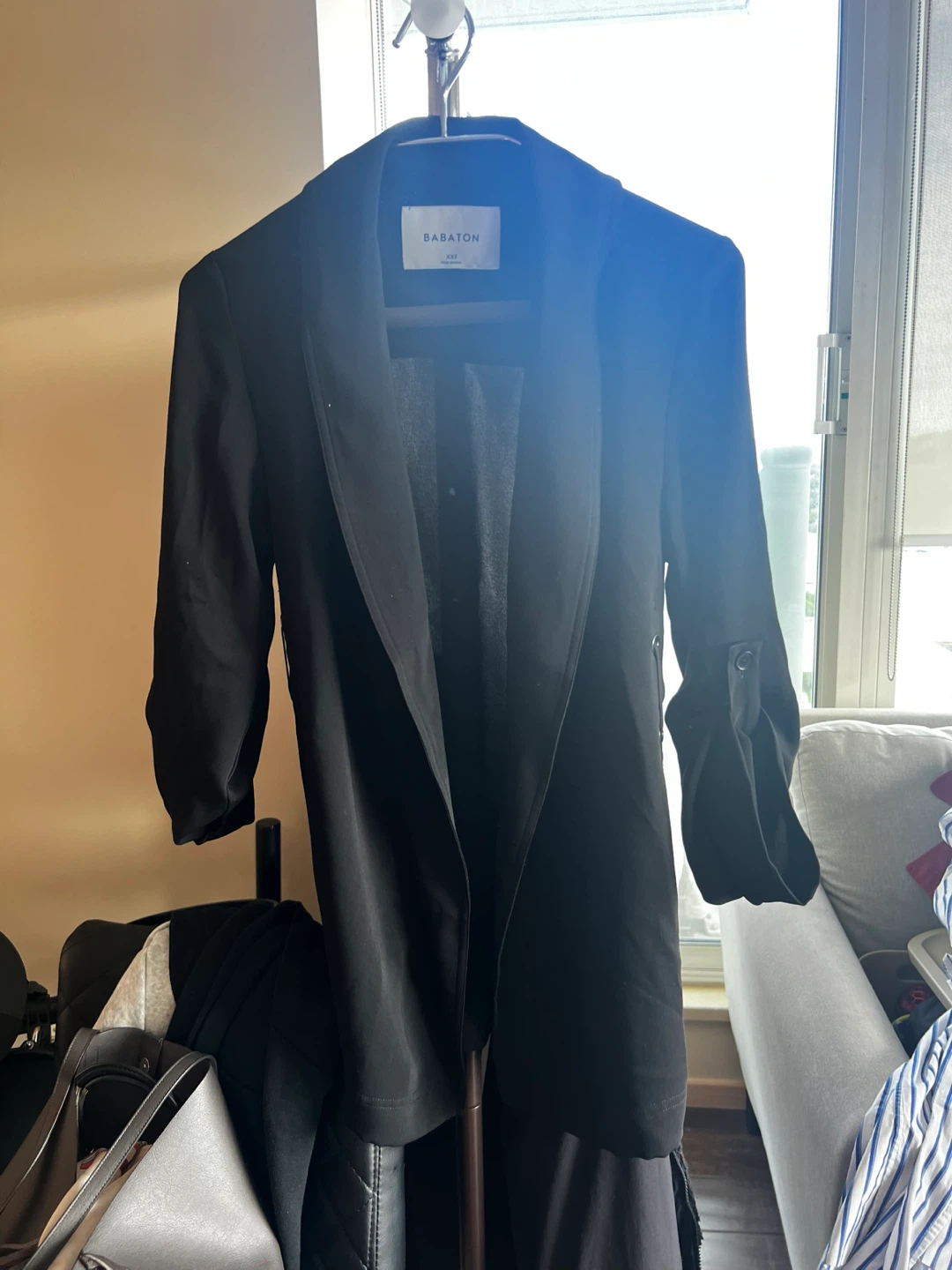Babaton Black Blazer XXS - photo 2