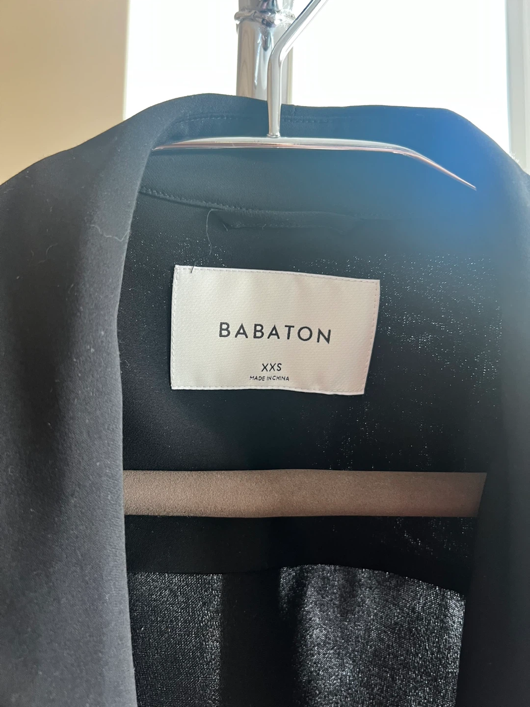 Babaton Black Blazer XXS