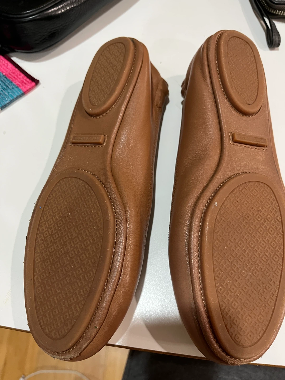 Tory Burch Brown Leather Ballet Flats - photo 2