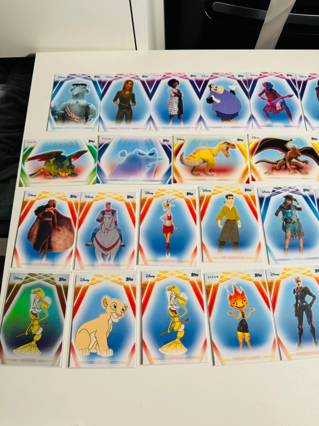 Disney Pixar Trading Cards Lot - photo 2