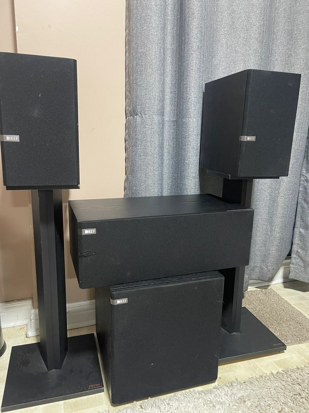 KEF sound system package
