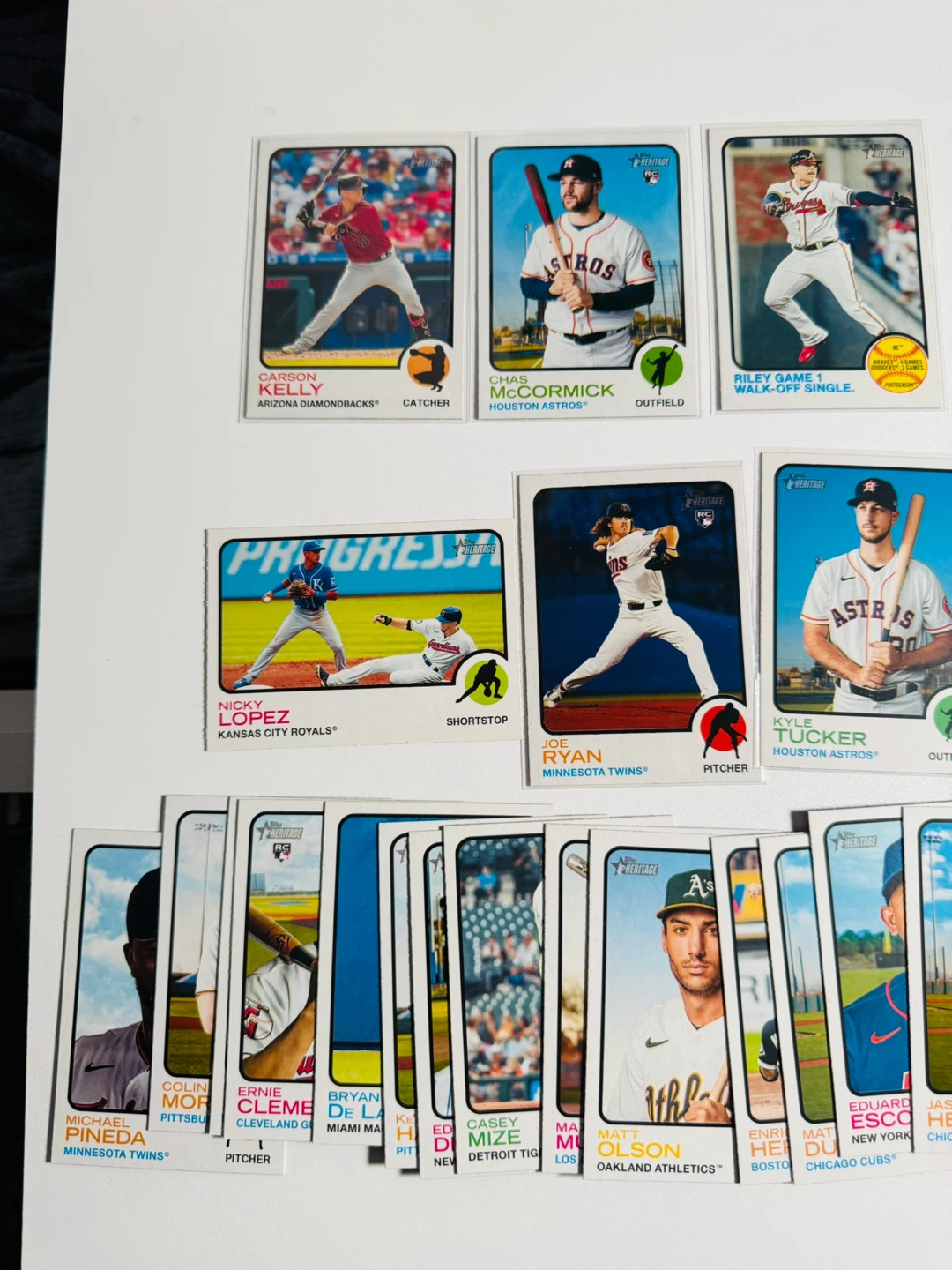 2022 Topps Heritage Baseball Cards Collection - photo 2