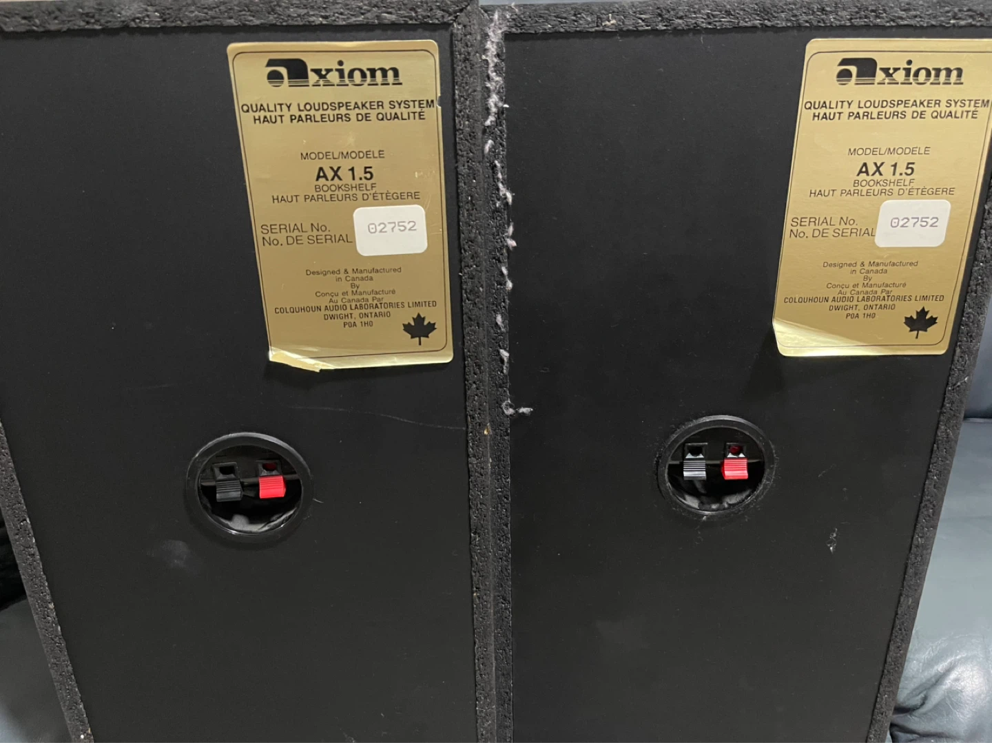 Axiom AX 1.5 Bookshelf Speakers - photo 2