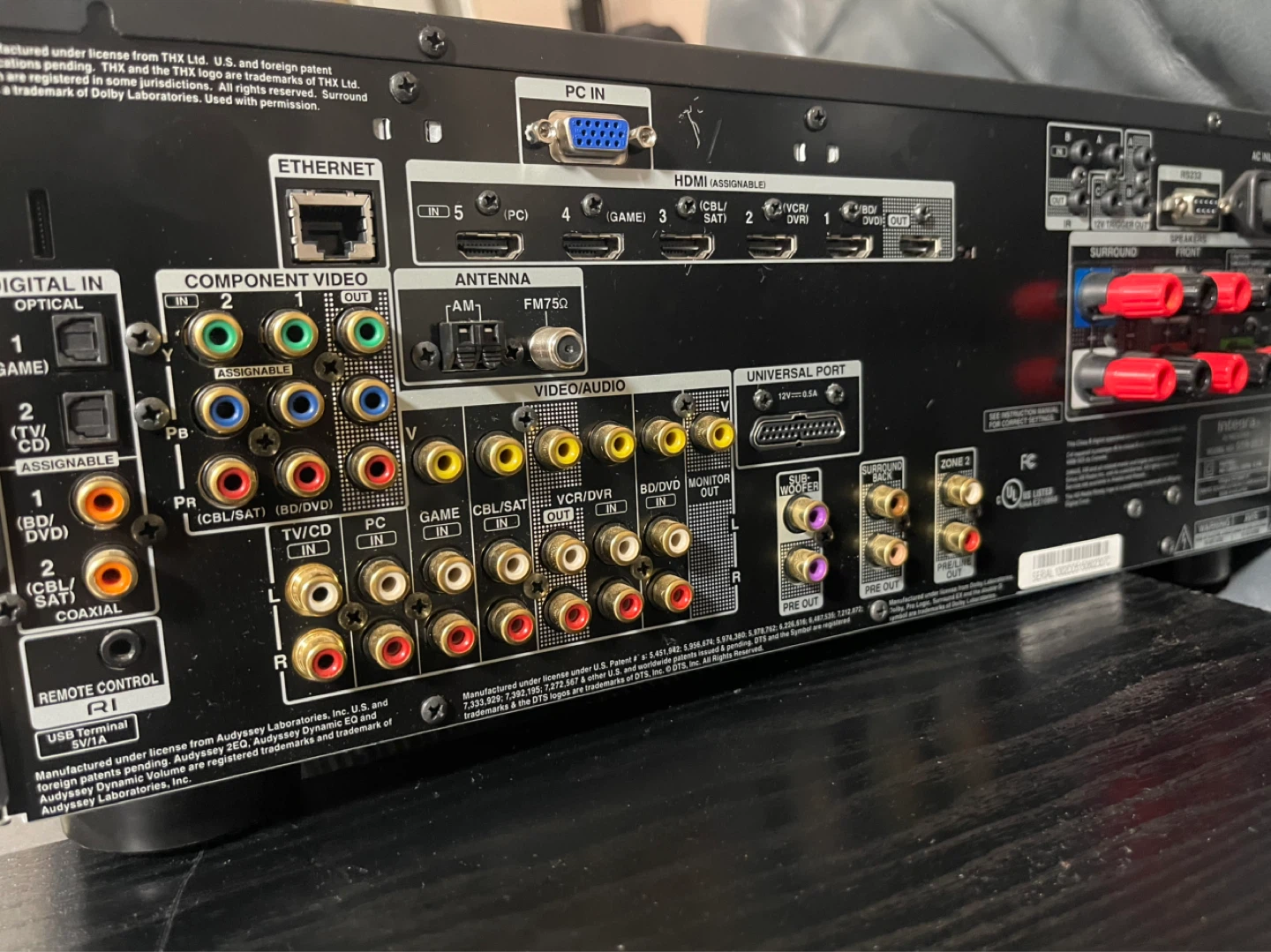 Integra DTR-20.3 THX Select 2 Plus AV Receiver - photo 2