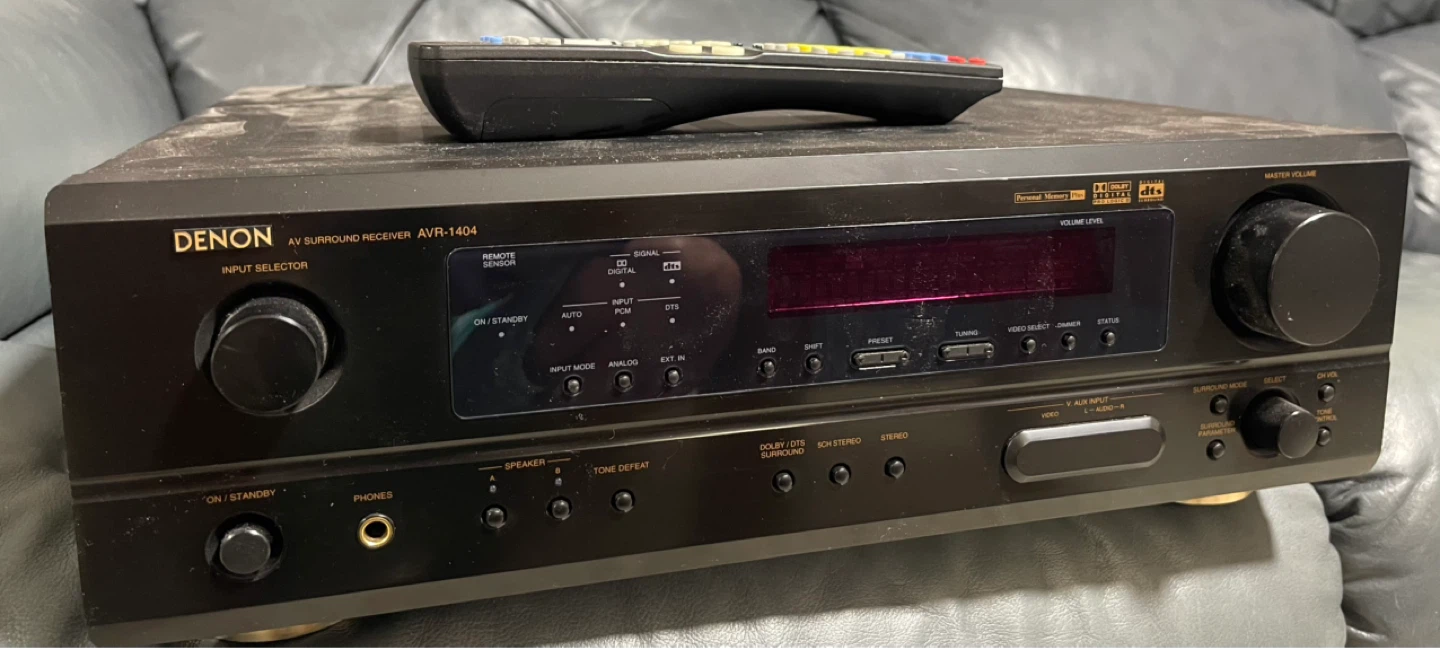 Denon AVR-1404 AV Surround Receiver