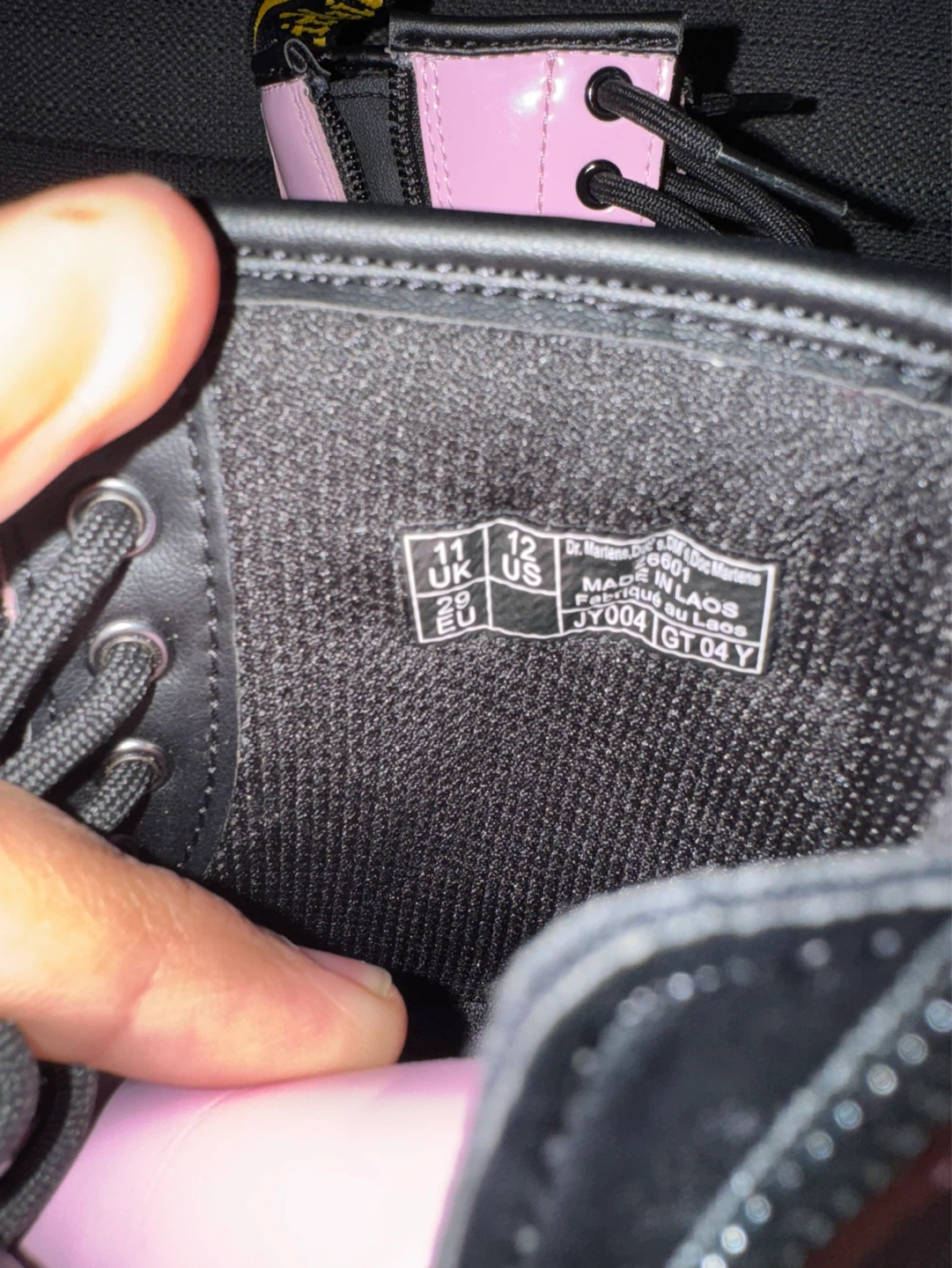 Dr. Martens Pink Patent Leather kids Boots - photo 3