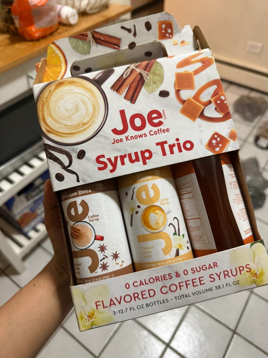 Joe Coffee Flavored Syrup Trio