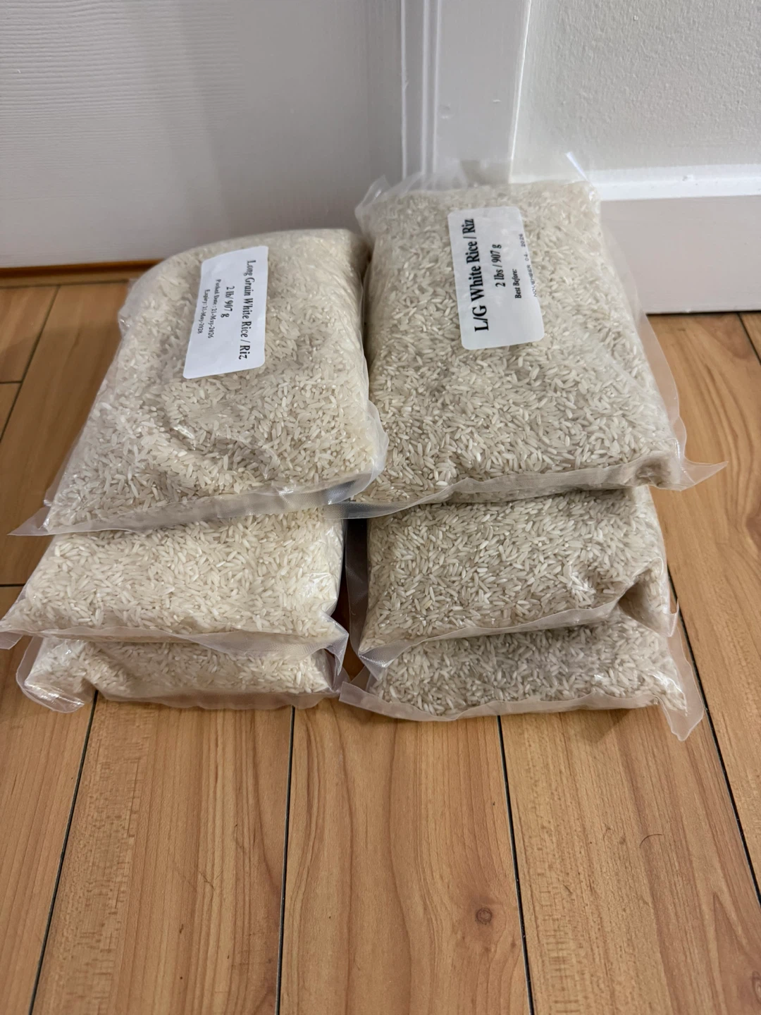 2lb * 6 = 12 boxes Long Grain White Rice