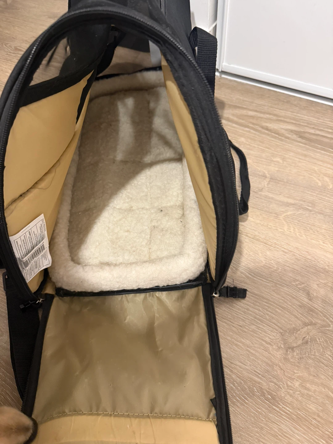 Black Pet Carrier Bag