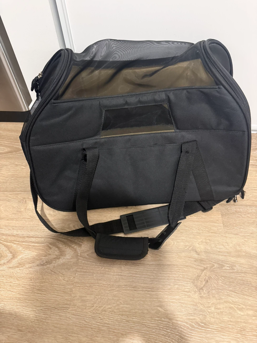Black Pet Carrier Bag - photo 2
