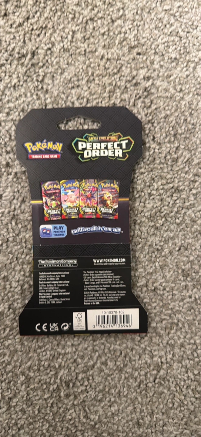 Pokémon Mega Evolution Perfect Order Pack - photo 2