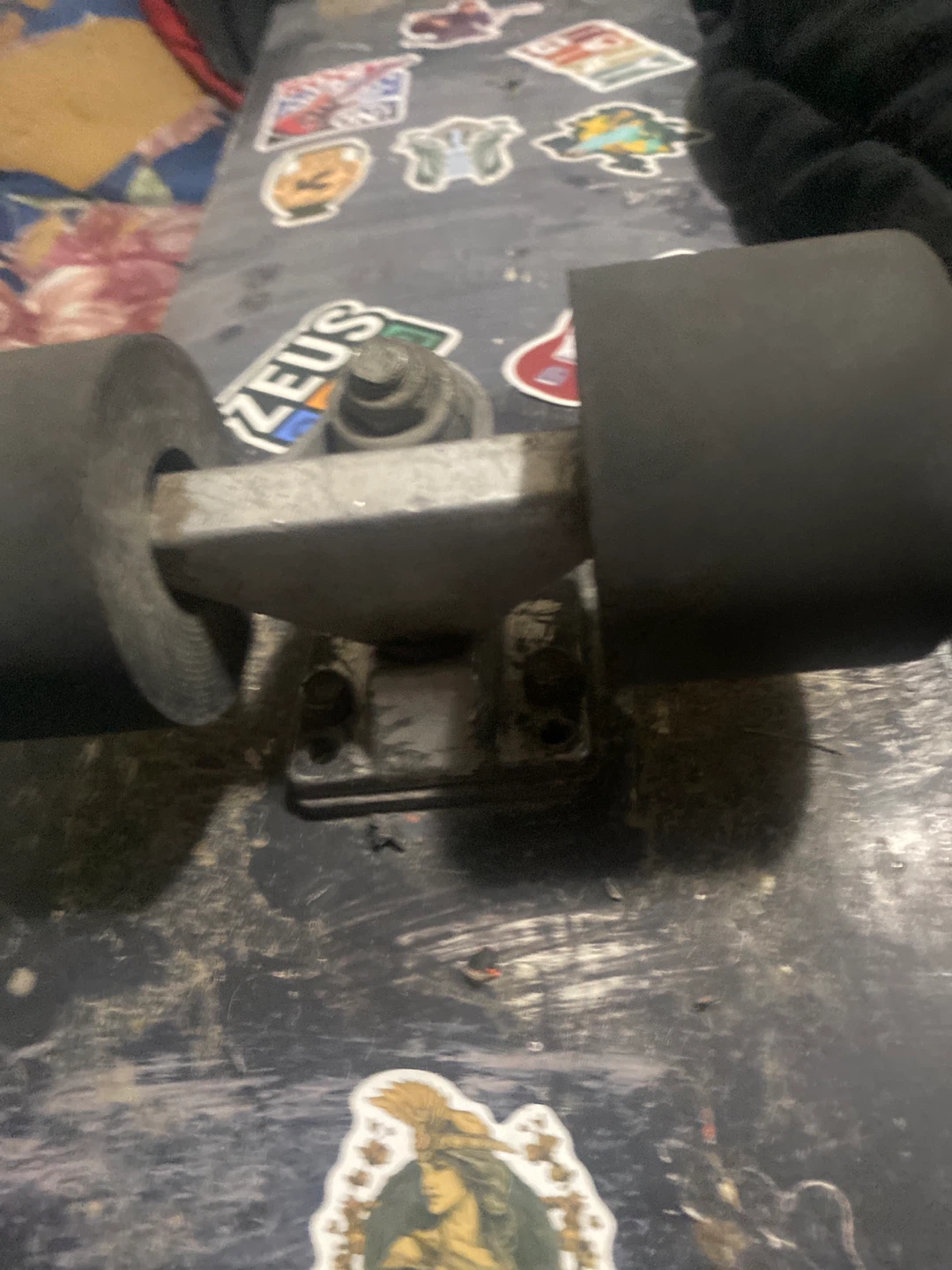 Used Skateboard with Stickers - photo 4