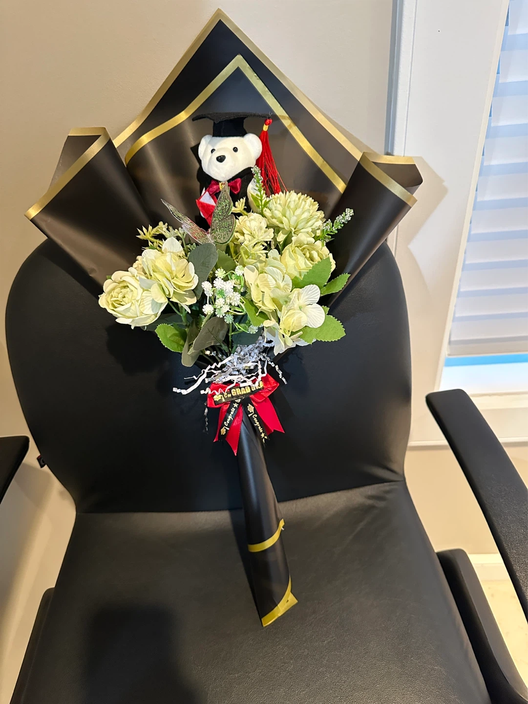 Graduation Gift Basket with Teddy Bear and Chocolates - photo 4