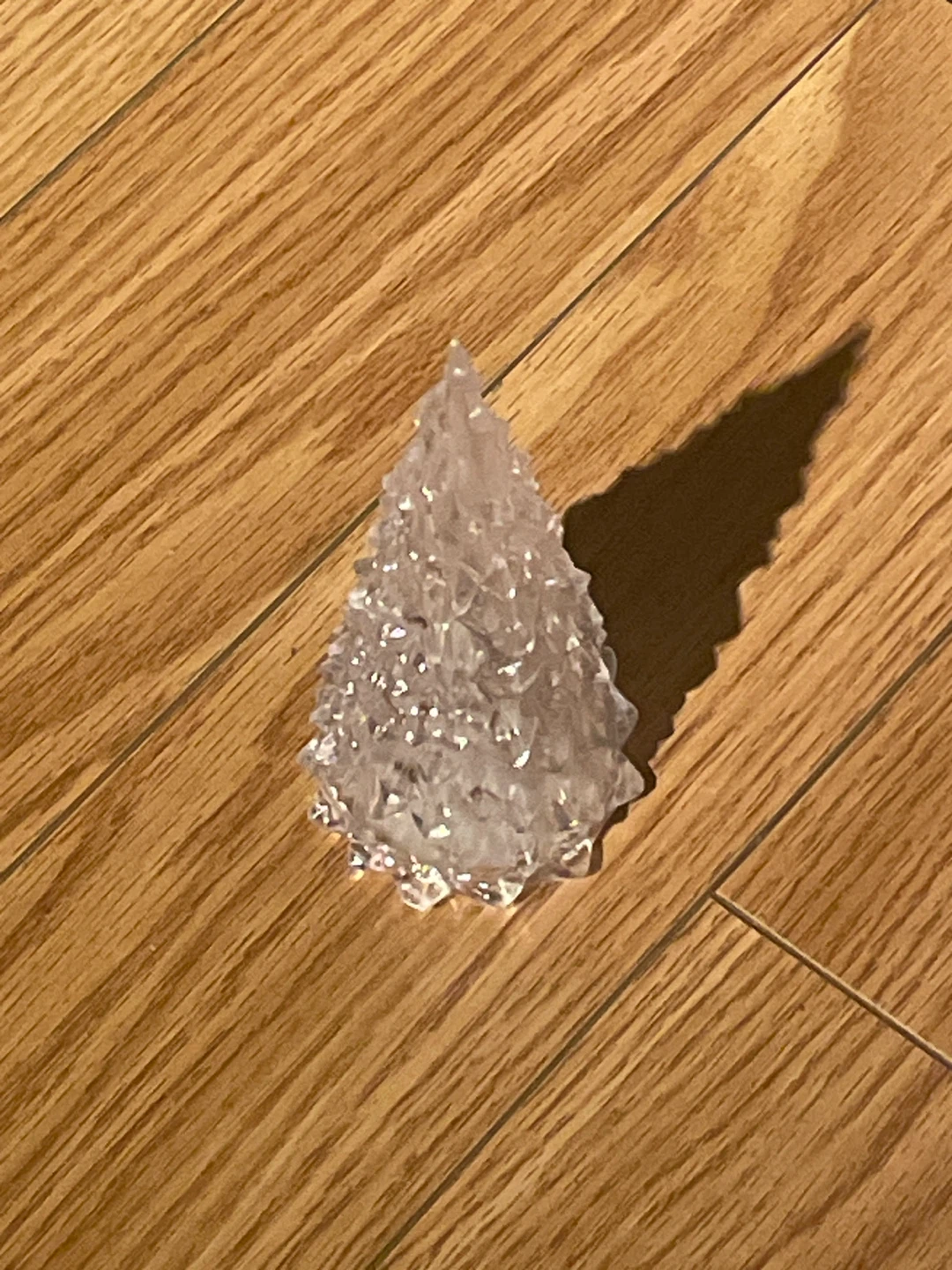 Clear Christmas Tree Decoration