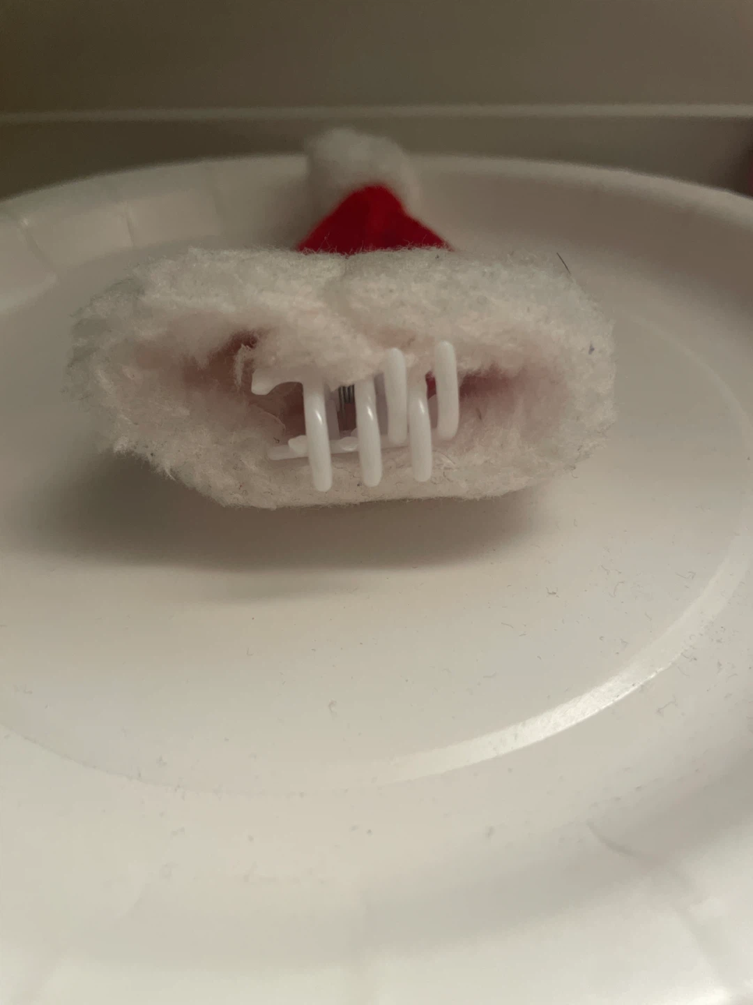 Mini Santa Hat Clip - photo 2