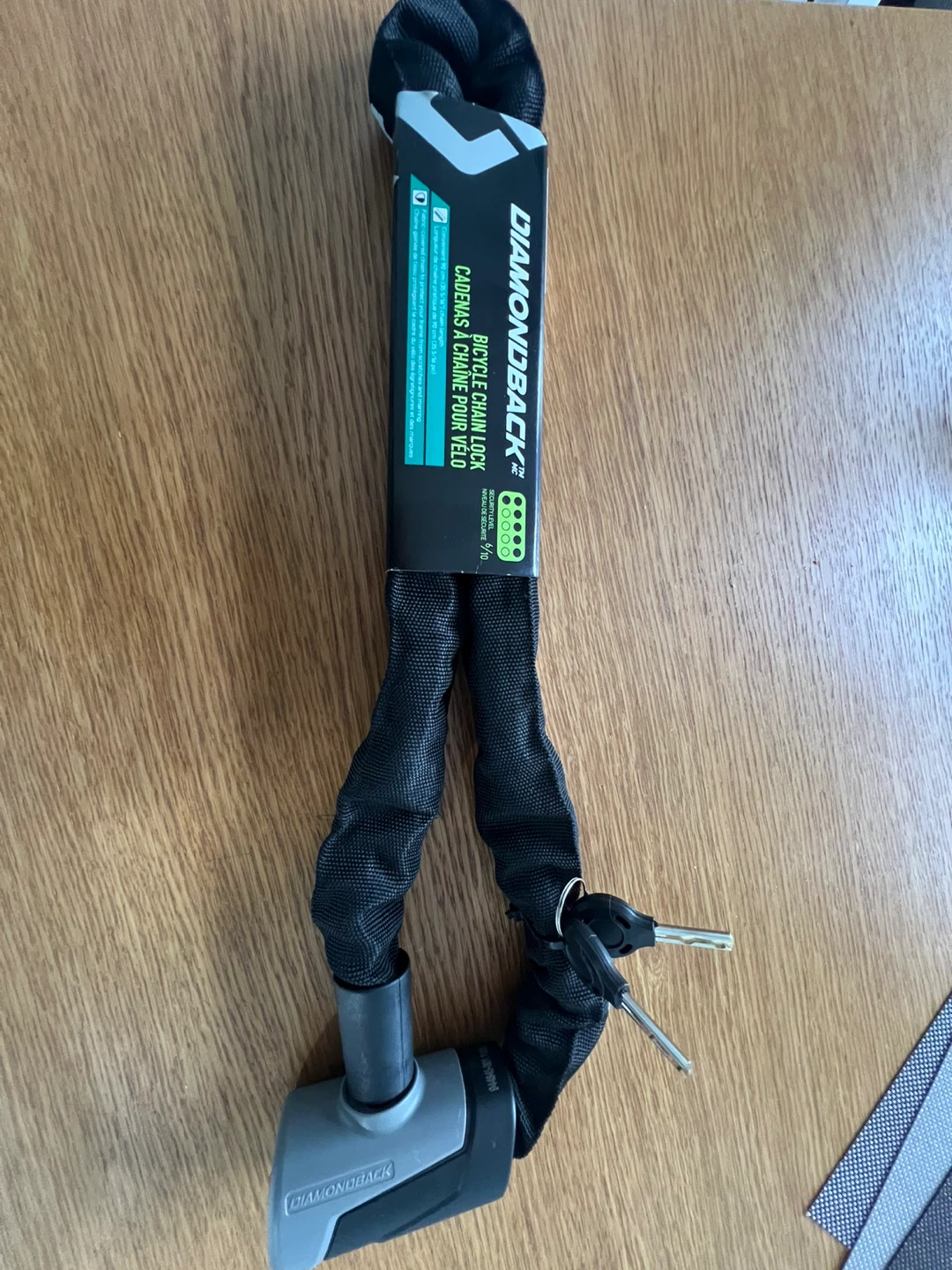 Diamondback HEAVY DUTY BICYCLE CHAIN LOCK 🔐