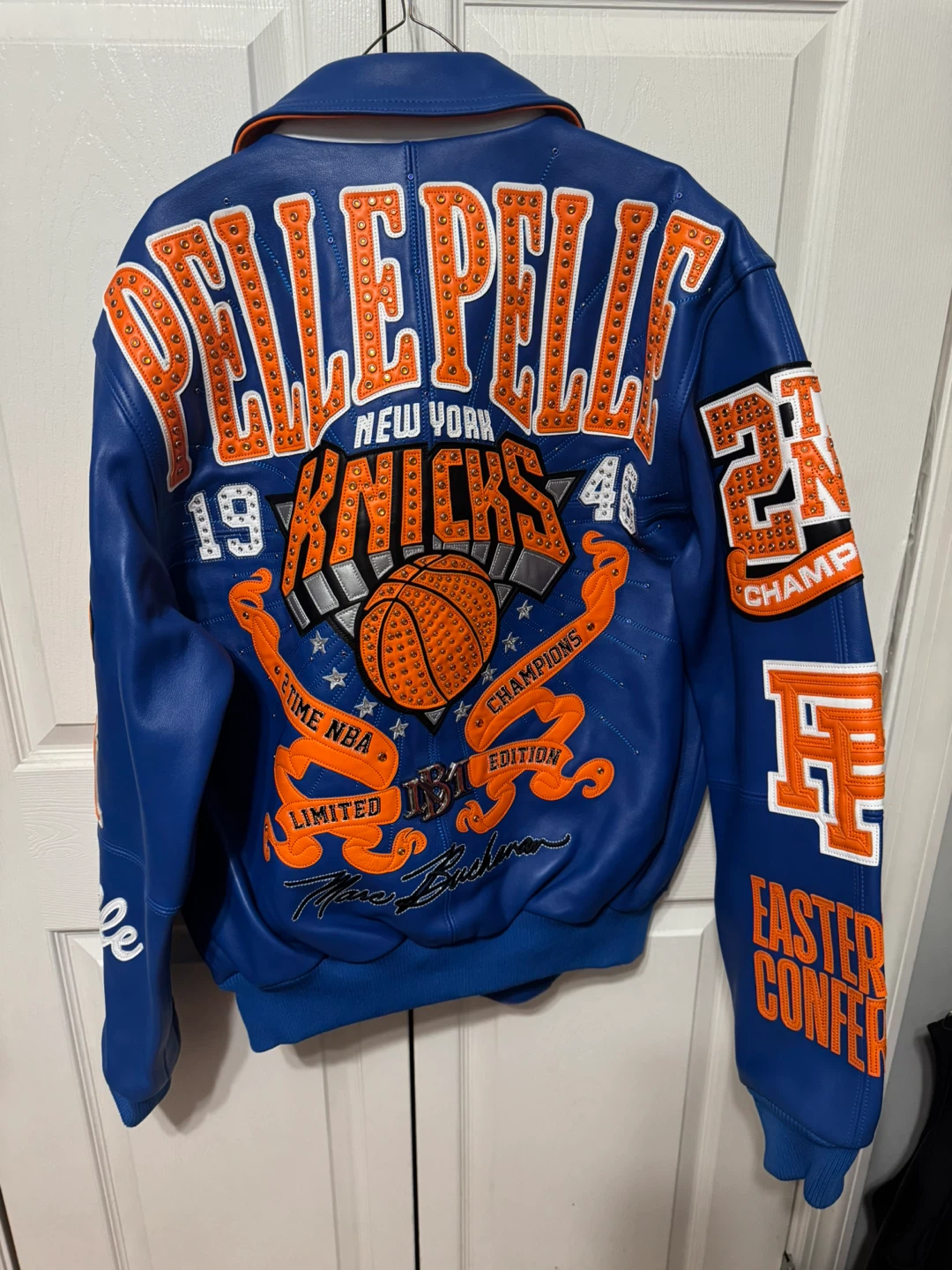 Pelle Pelle New York Knicks Limited Edition Leather Jacket - photo 4