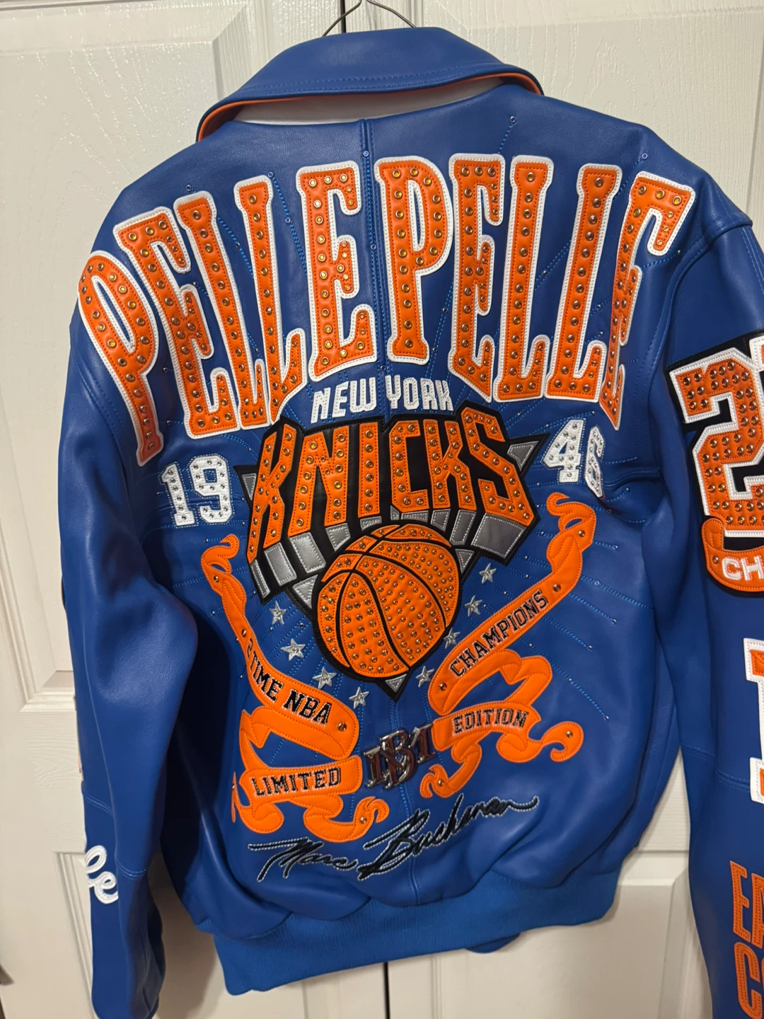 Pelle Pelle New York Knicks Limited Edition Leather Jacket - photo 3