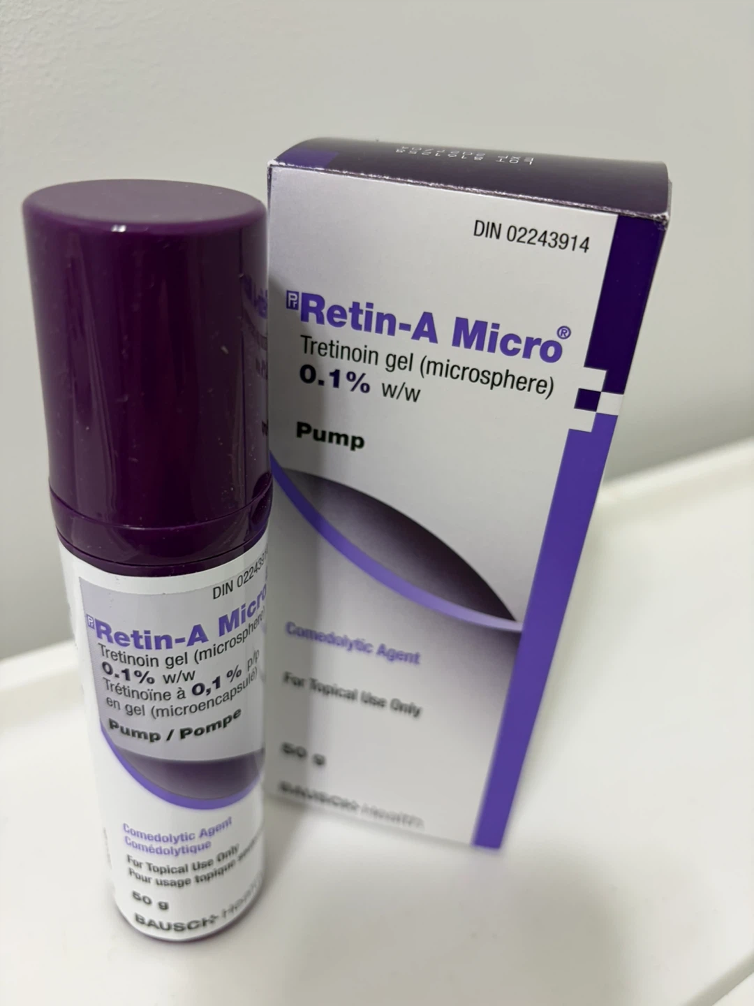 Retin-A Micro Tretinoin Gel 0.1%