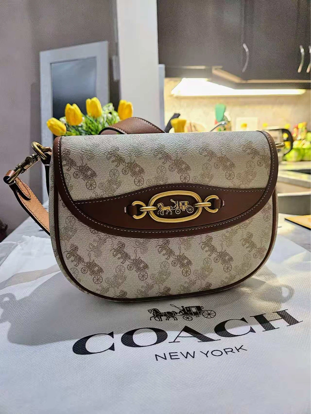 Coach Crossbody Bag with iconic horse - NEED TO SELL EVERYTHING