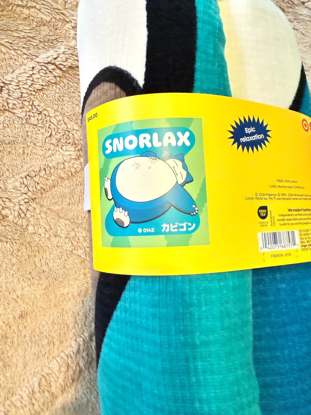 Pokemon Snorlax Ultimate Beach Towel - photo 3