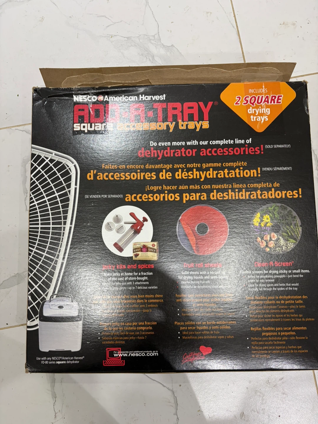 Nesco American Harvest Food Dehydrator & Jerky Maker - photo 5