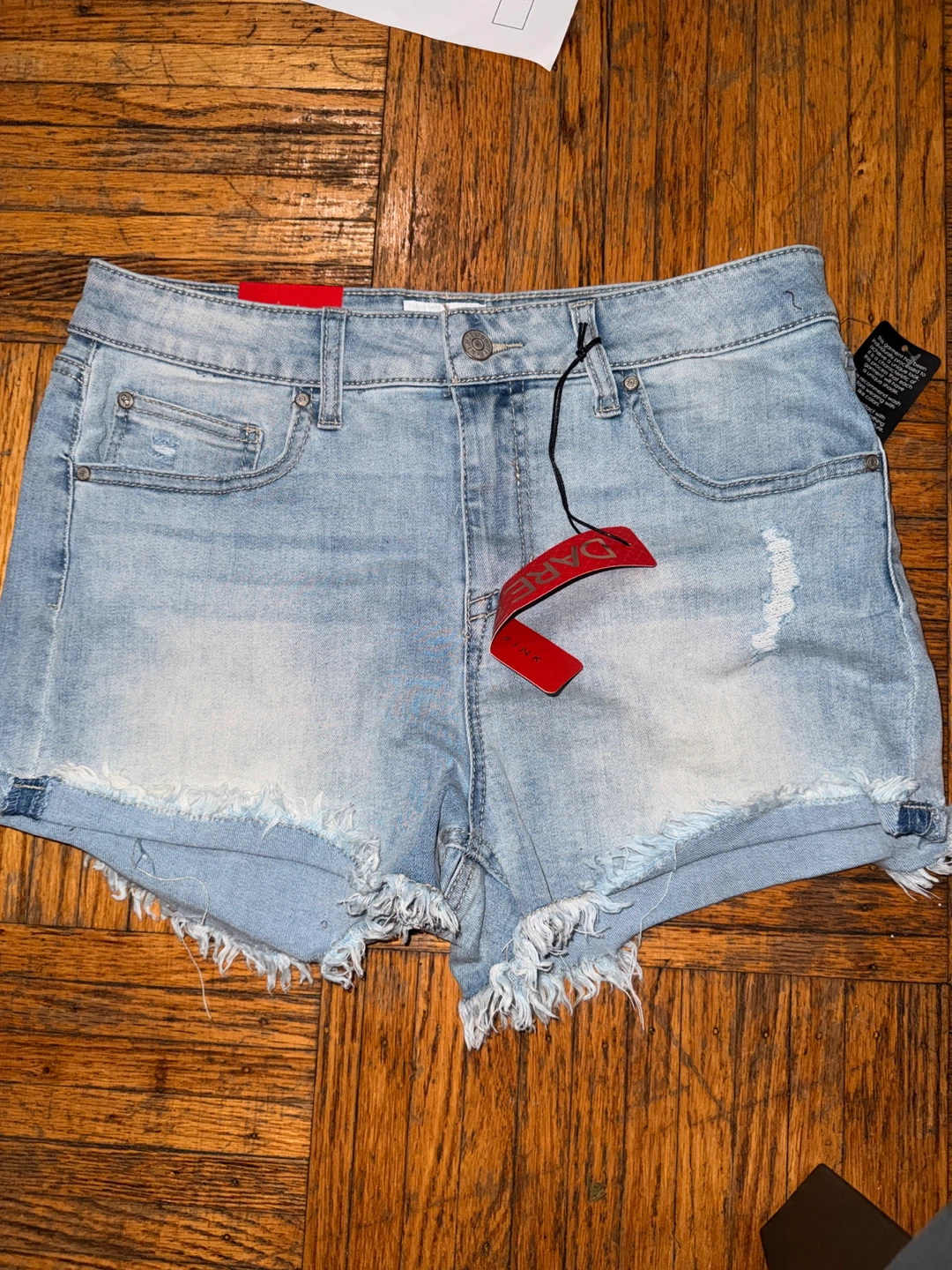 RED HOT Trending Now Denim Shorts