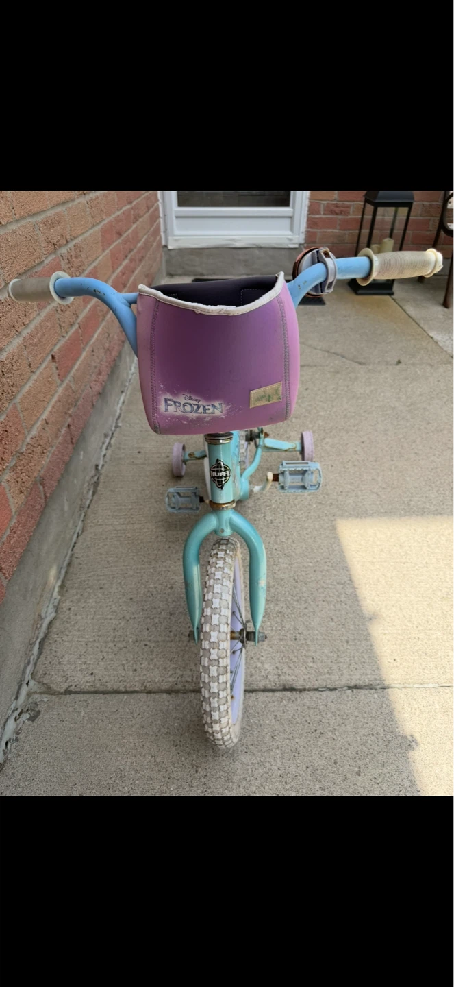 Kids Bike with Training Wheels - 14 inch wheels - photo 4