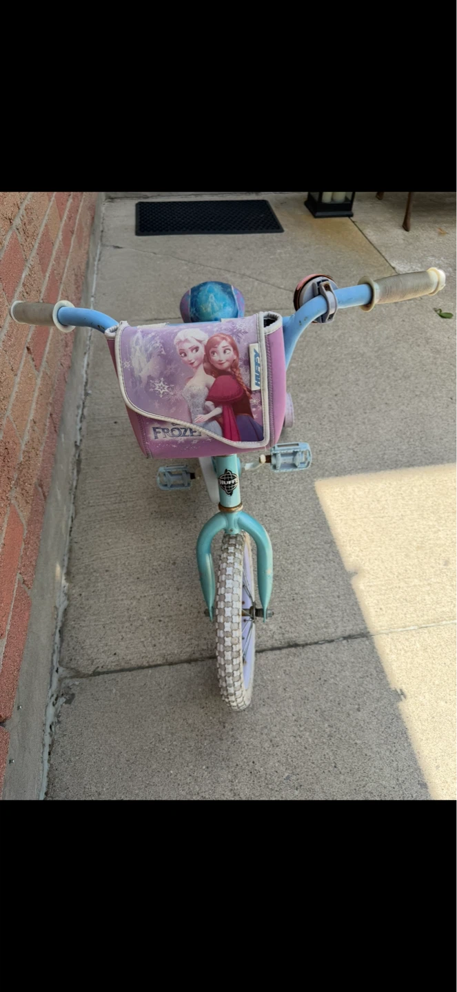 Kids Bike with Training Wheels - 14 inch wheels - photo 2