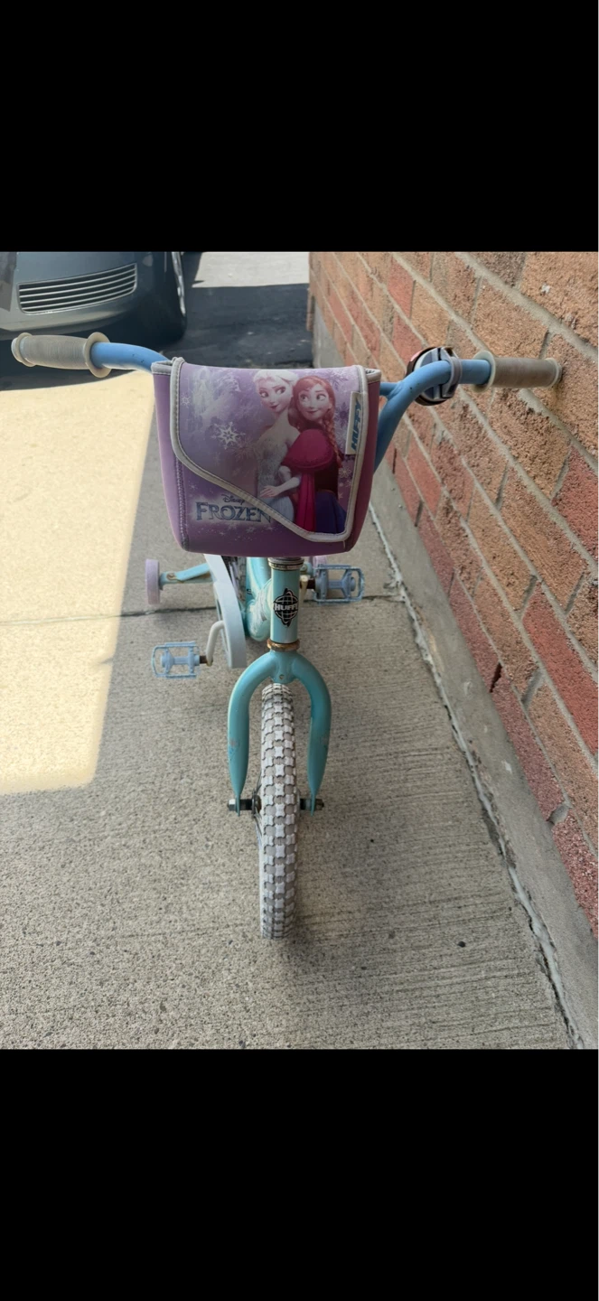 Kids Bike with Training Wheels - 14 inch wheels - photo 3